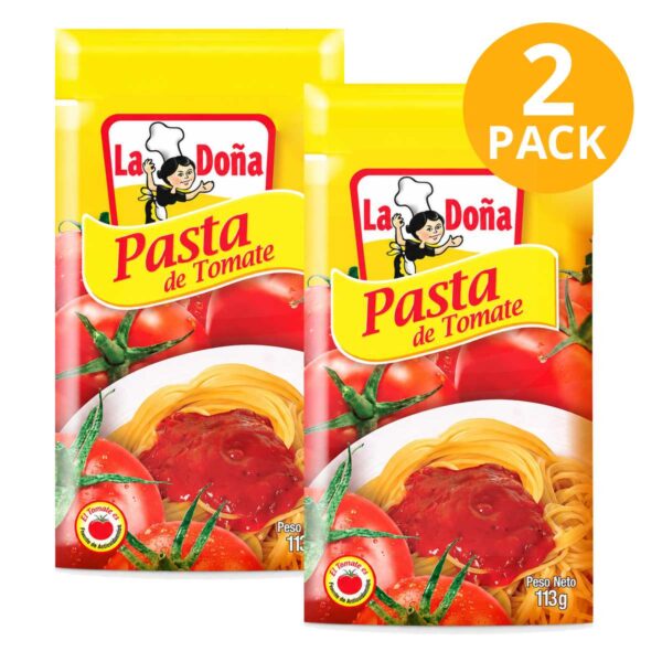 Pasta de Tomate La Doña, 113 gr (Pack de 2)