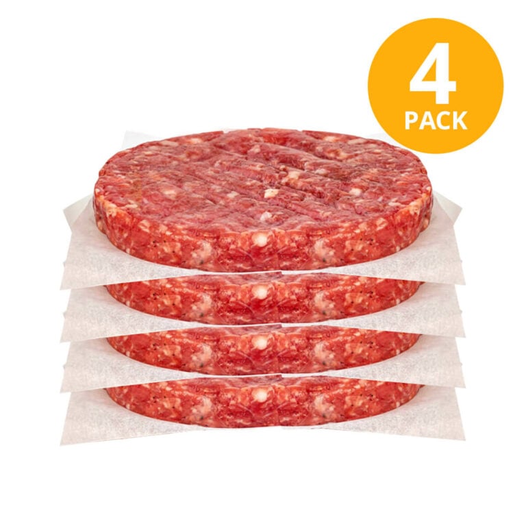 Pretelt Burger Beef Chuck (Hamburguesas), 4 Tortas Carne Angus de 4 OZ Superunico El
