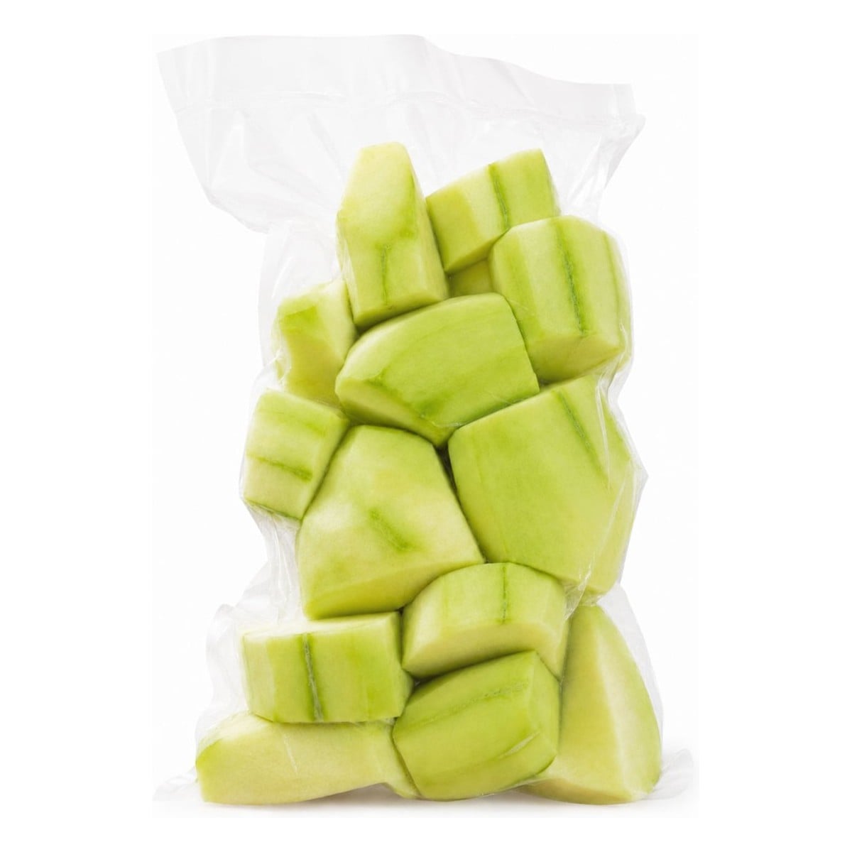 Chayote Fresco Cortado y Empacado, 1 kg 1 Chayote Fresco Cortado y Empacado, 1 kg