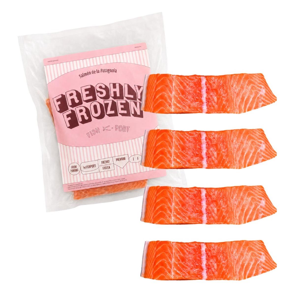 Fishport, Salmón de la Patagonia, 24 oz (Pack de 4) 1 Fishport, Salmón de la Patagonia, 24 oz (Pack de 4)