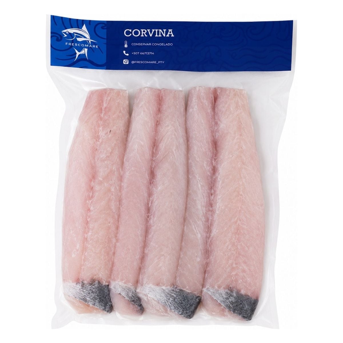 Corvina Filete Mediano, Frescomare, 2 lb 1 Corvina Filete Mediano, Frescomare, 2 lb
