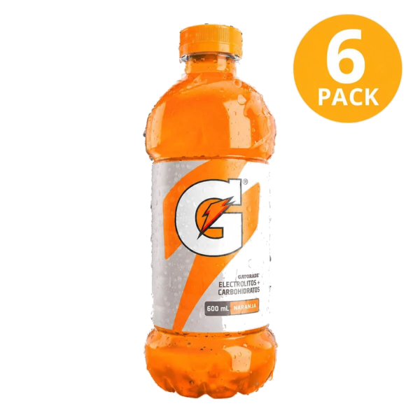 Gatorade Naranja, 600 ml