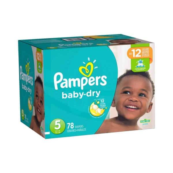 Pampers Baby Dry talla 5 Caja 1/78 pañales