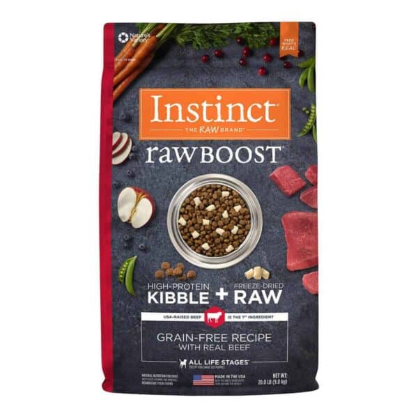 Instinct Raw Boost Grain Free Beef, 20 lb (9 kg)