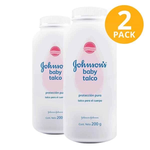 Talco Original Johnson's Baby, 200 gr (Pack de 2)