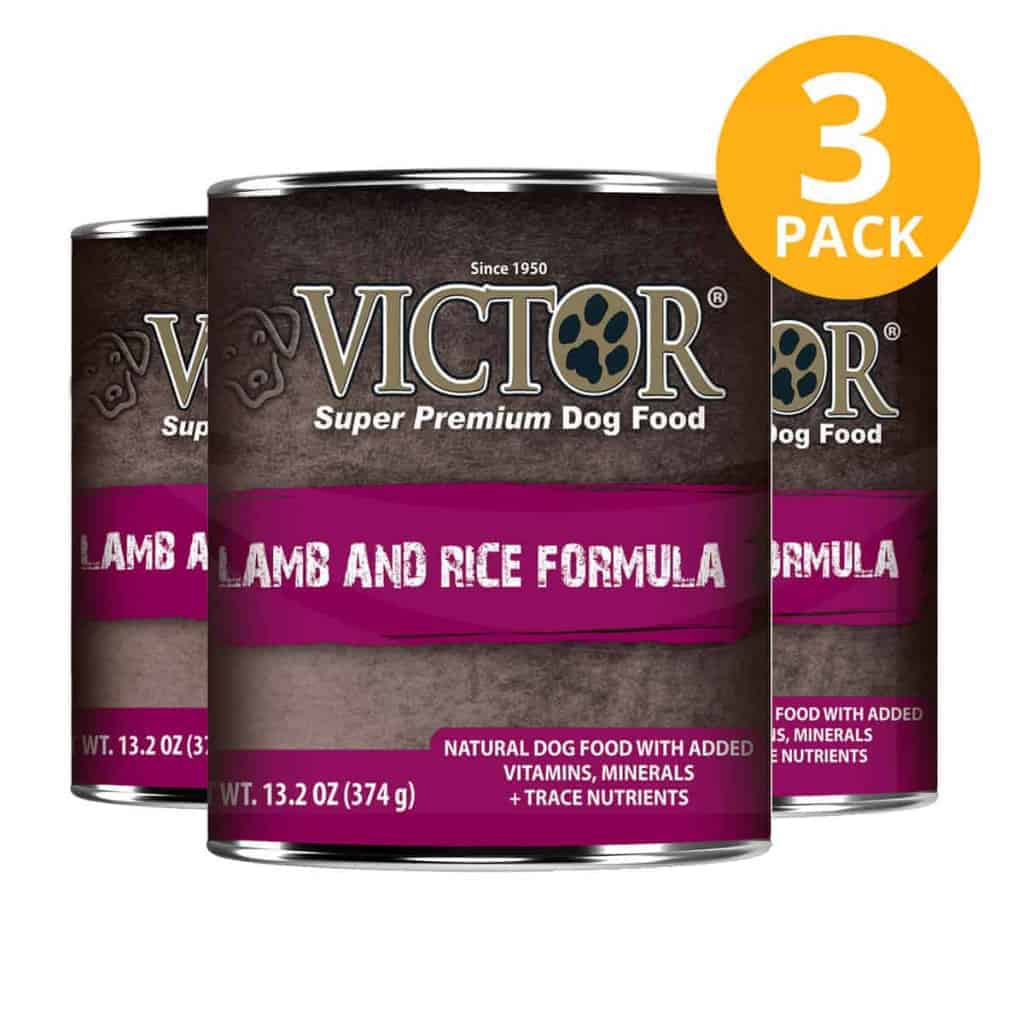 Victor Lamb & Rice Formula Canned, 13.2 OZ (Pack de 3) Superunico