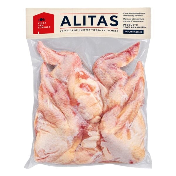 Alitas de Pollo, Finca San Lorenzo, 650 gr Aprox.