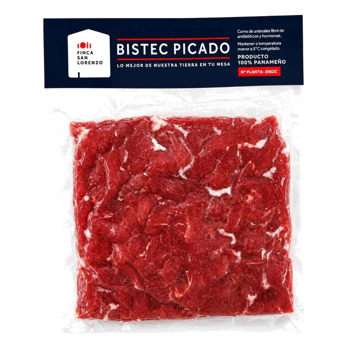 Bistec Picado, Finca San Lorenzo, 225 gr aprox Bistec Picado, Finca San Lorenzo, 225 gr aprox.