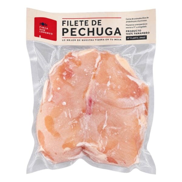 Filete de Pechuga de Pollo, Finca San Lorenzo, 750 gr Aprox.