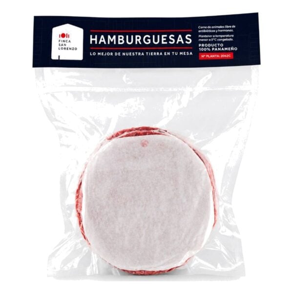 Hamburguesas, Finca San Lorenzo, 850 gr aprox. (Pack de 5)