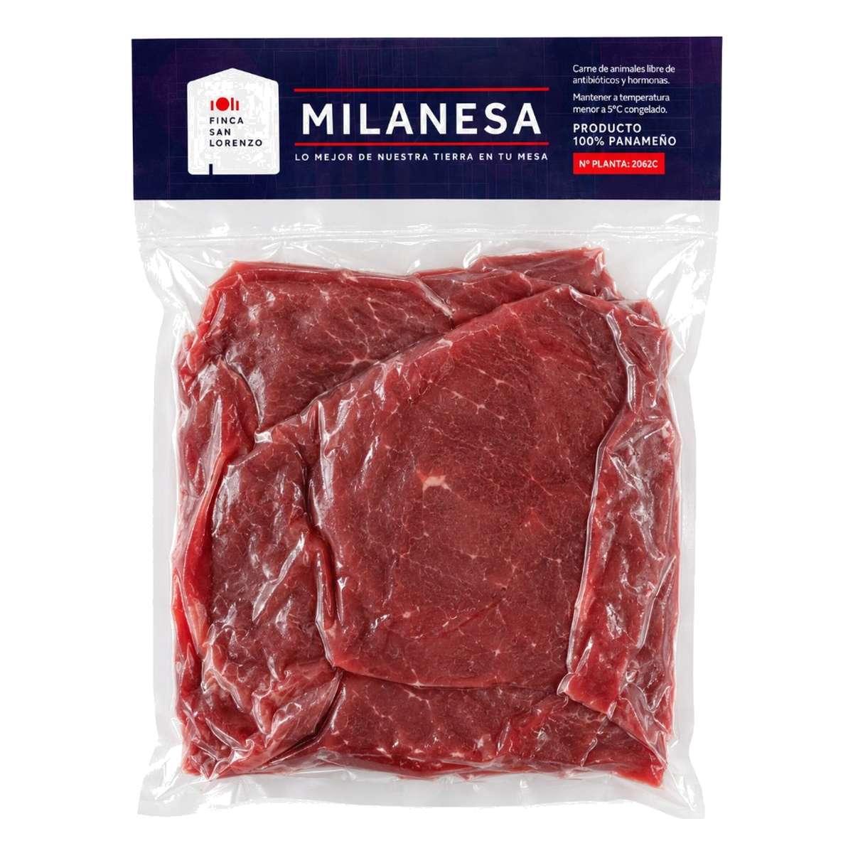 Milanesa de Res, Finca San Lorenzo, 450 gr aprox Milanesa de Res, Finca San Lorenzo, 450 gr aprox.