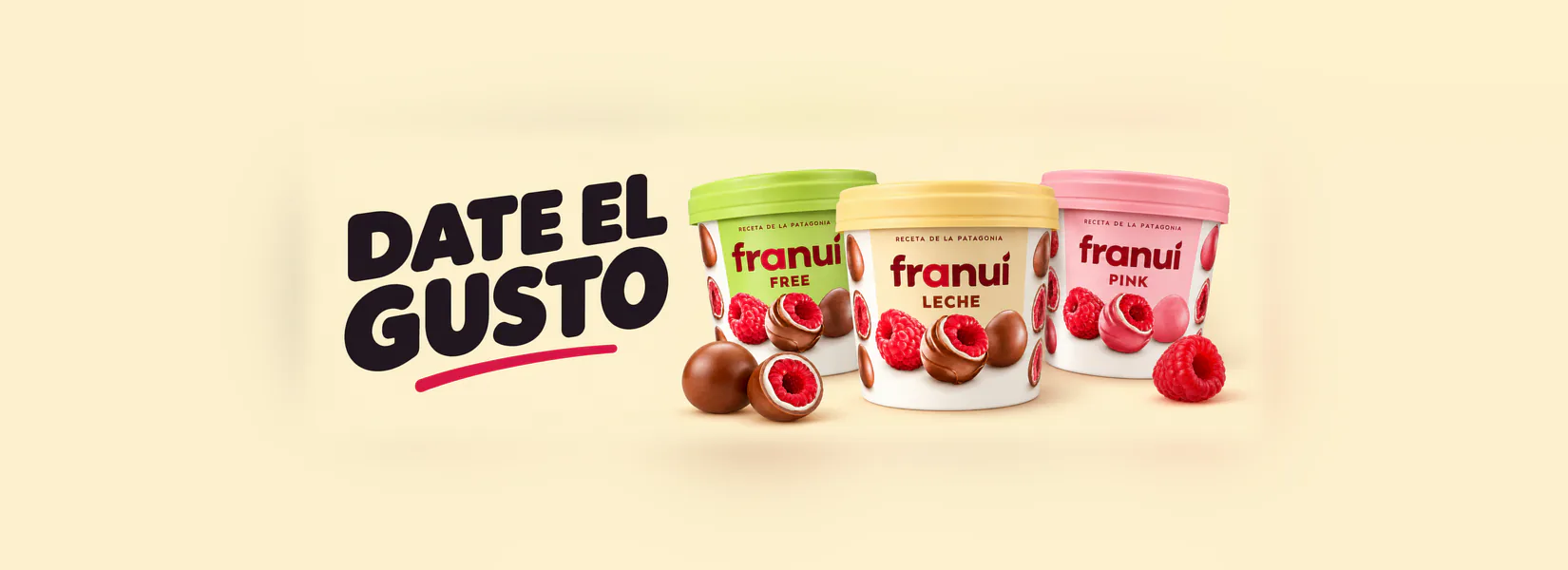 Date el gusto: Franuí Free, Leche y Pink
